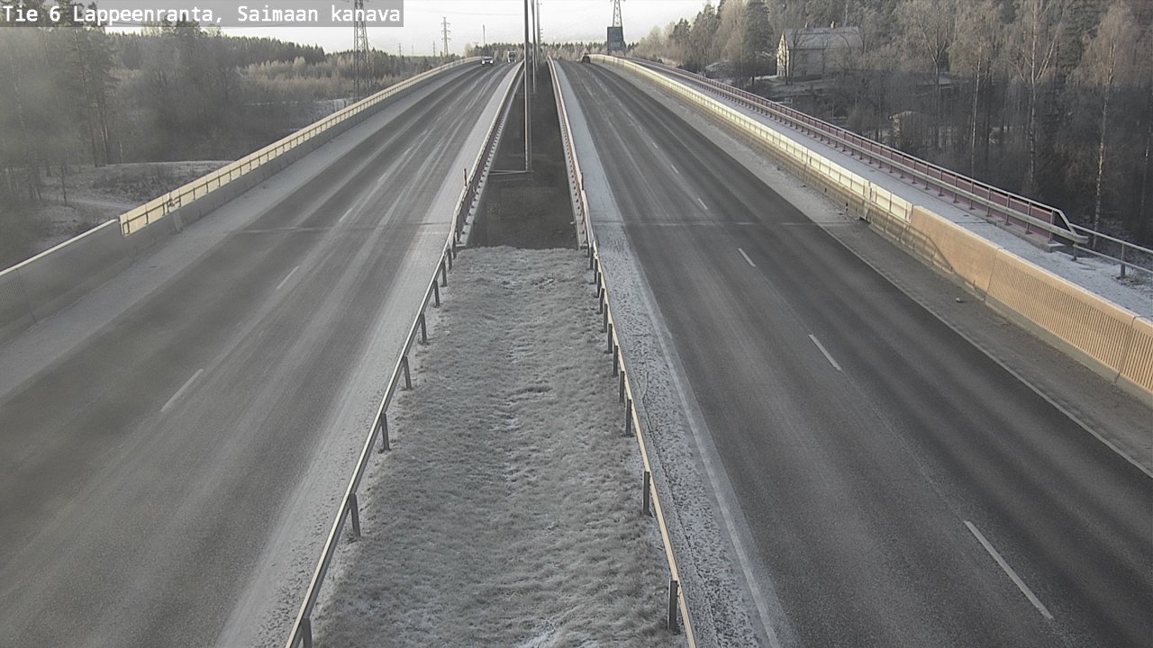 Kelikamerat Kuva Tie 6 Lappeenranta, Saimaan kanava, Lappeenranta, Etelä-Karjala