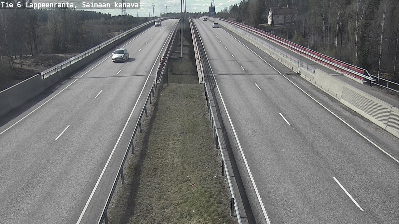 Kelikamerat Kuva Tie 6 Lappeenranta, Saimaan kanava, Lappeenranta, Etelä-Karjala