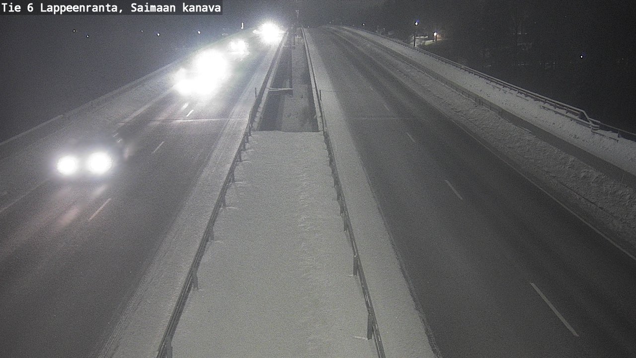 Weather Camera Image Road 6 Lappeenranta, Saimaa channel, Lappeenranta, Etelä-Karjala