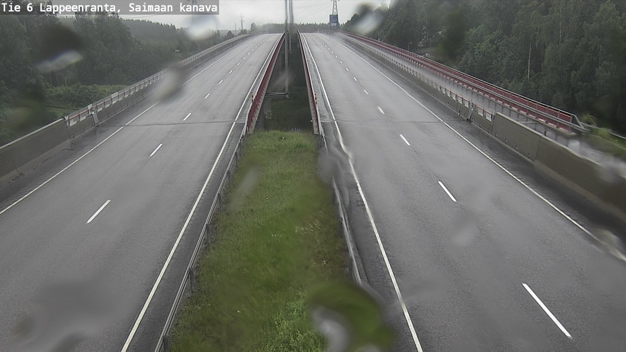 Kelikamerat Kuva Tie 6 Lappeenranta, Saimaan kanava, Lappeenranta, Etelä-Karjala