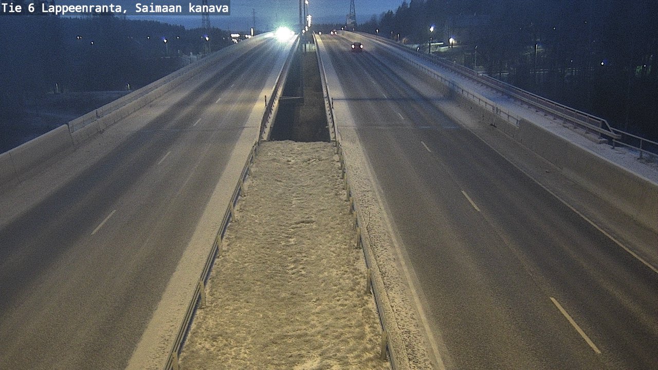 Kelikamerat Kuva Tie 6 Lappeenranta, Saimaan kanava, Lappeenranta, Etelä-Karjala