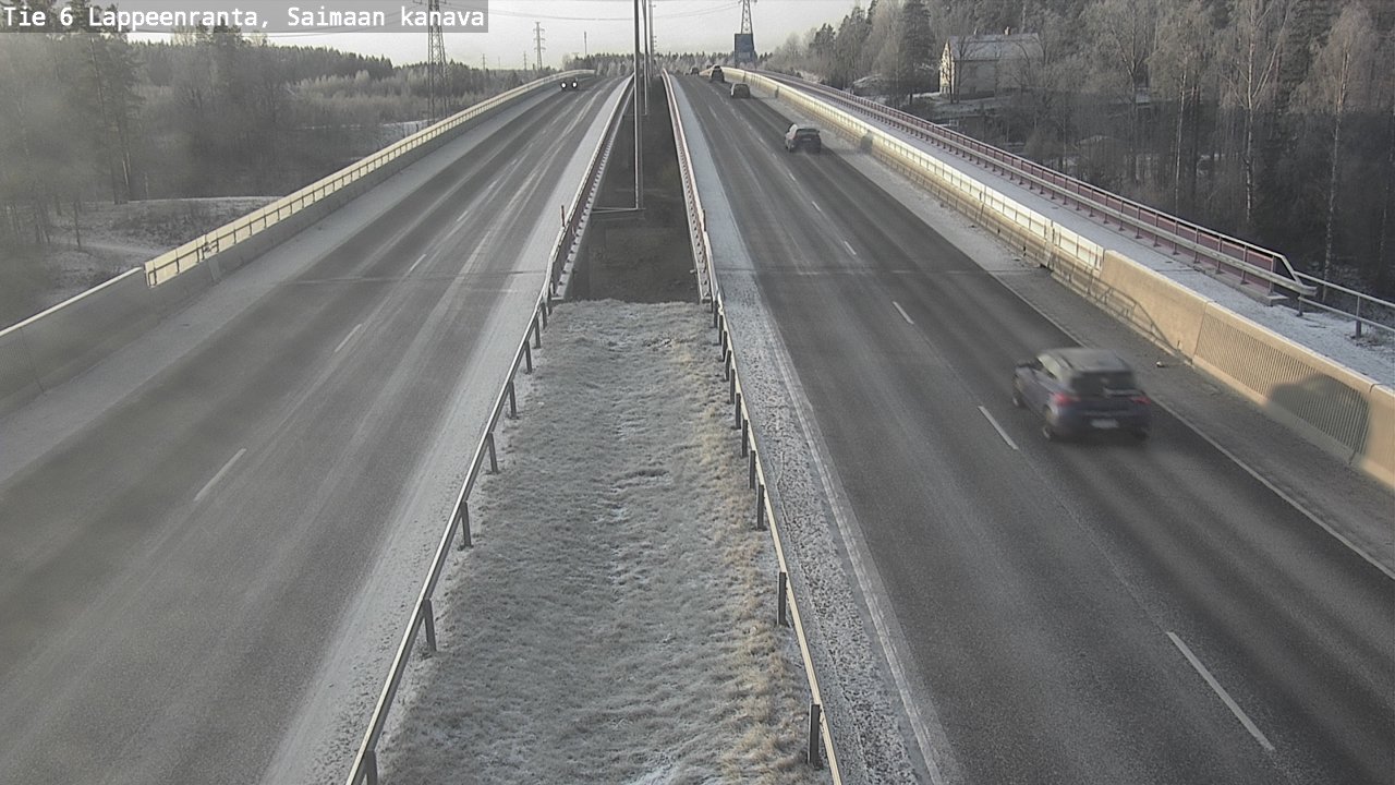 Kelikamerat Kuva Tie 6 Lappeenranta, Saimaan kanava, Lappeenranta, Etelä-Karjala