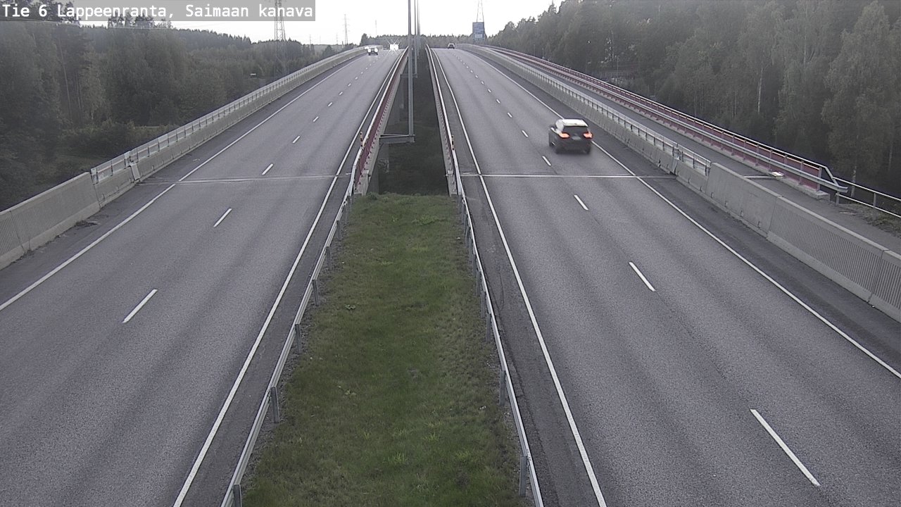 Kelikamerat Kuva Tie 6 Lappeenranta, Saimaan kanava, Lappeenranta, Etelä-Karjala