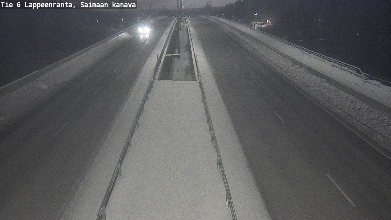 Kelikamerat Kuva Tie 6 Lappeenranta, Saimaan kanava, Lappeenranta, Etelä-Karjala