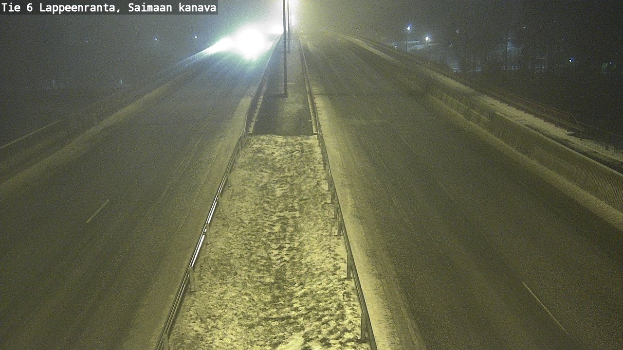 Weather Camera Image Road 6 Lappeenranta, Saimaa channel, Lappeenranta, Etelä-Karjala