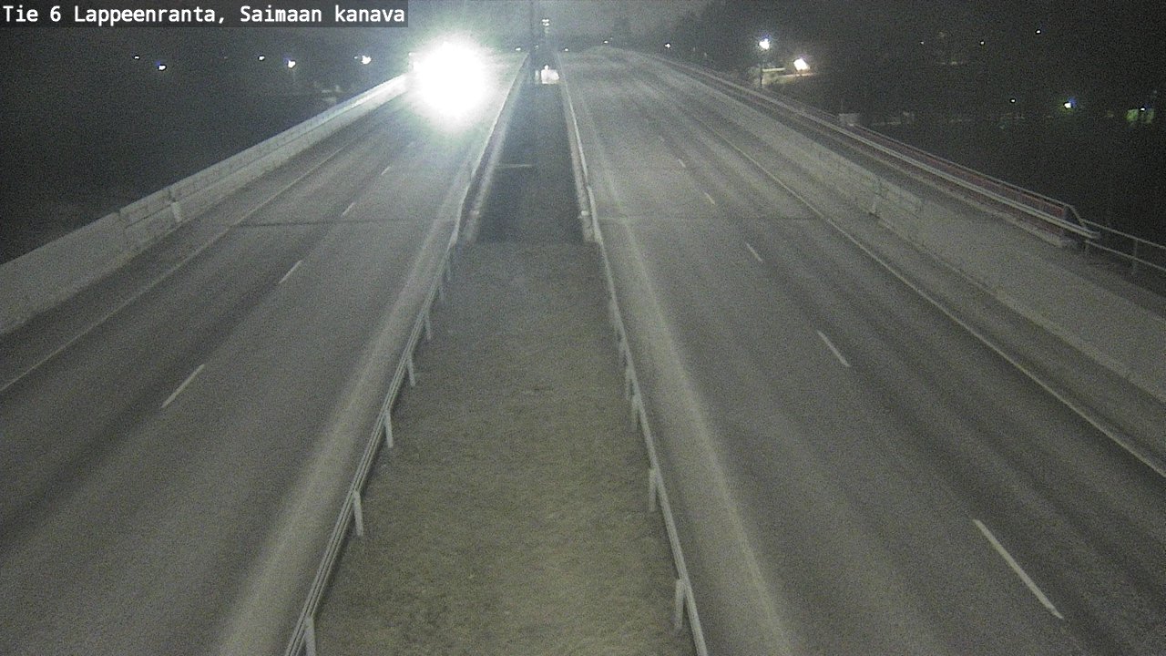 Weather Camera Image Road 6 Lappeenranta, Saimaa channel, Lappeenranta, Etelä-Karjala