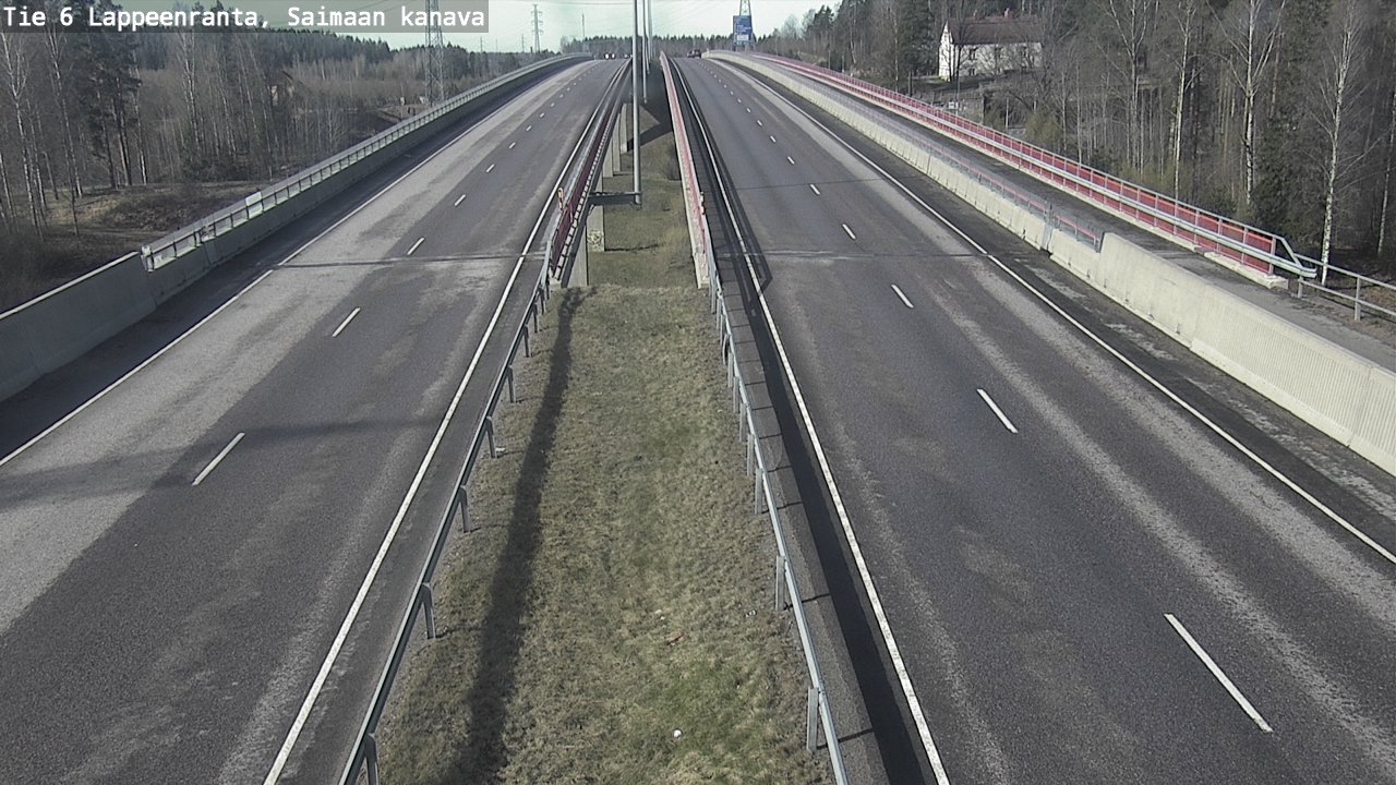 Kelikamerat Kuva Tie 6 Lappeenranta, Saimaan kanava, Lappeenranta, Etelä-Karjala