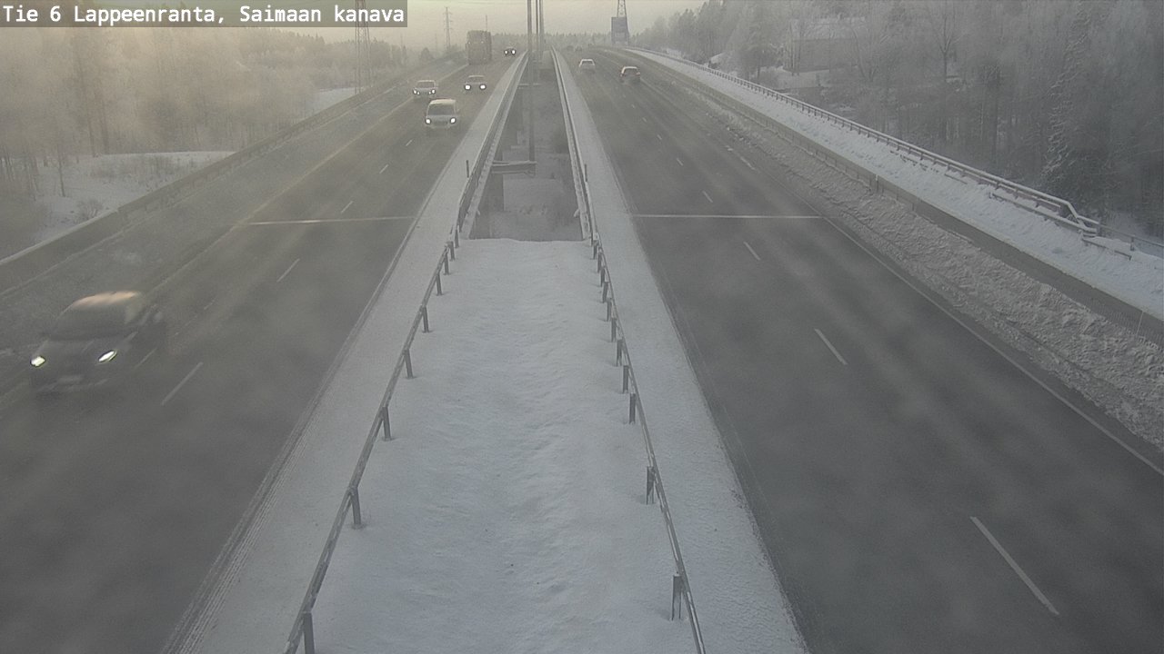 Kelikamerat Kuva Tie 6 Lappeenranta, Saimaan kanava, Lappeenranta, Etelä-Karjala