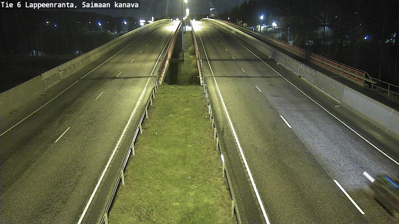 Weather Camera Image Road 6 Lappeenranta, Saimaa channel, Lappeenranta, Etelä-Karjala