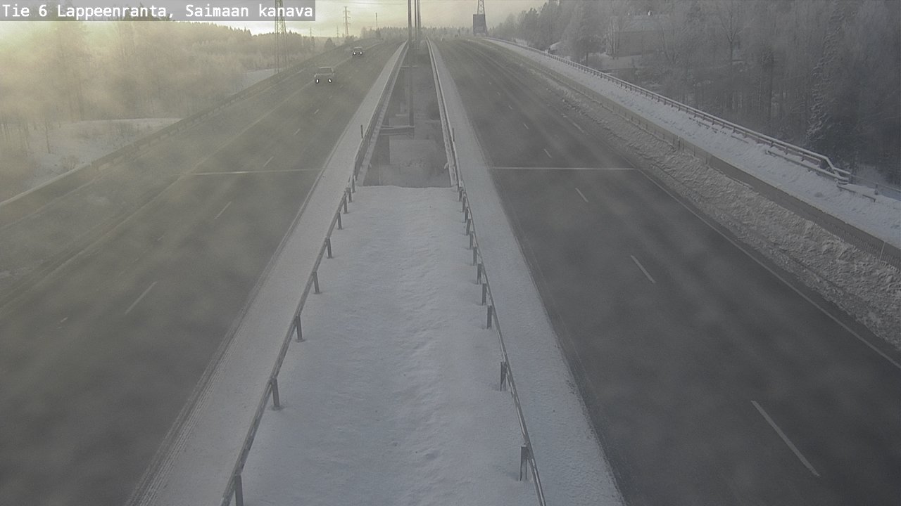 Kelikamerat Kuva Tie 6 Lappeenranta, Saimaan kanava, Lappeenranta, Etelä-Karjala