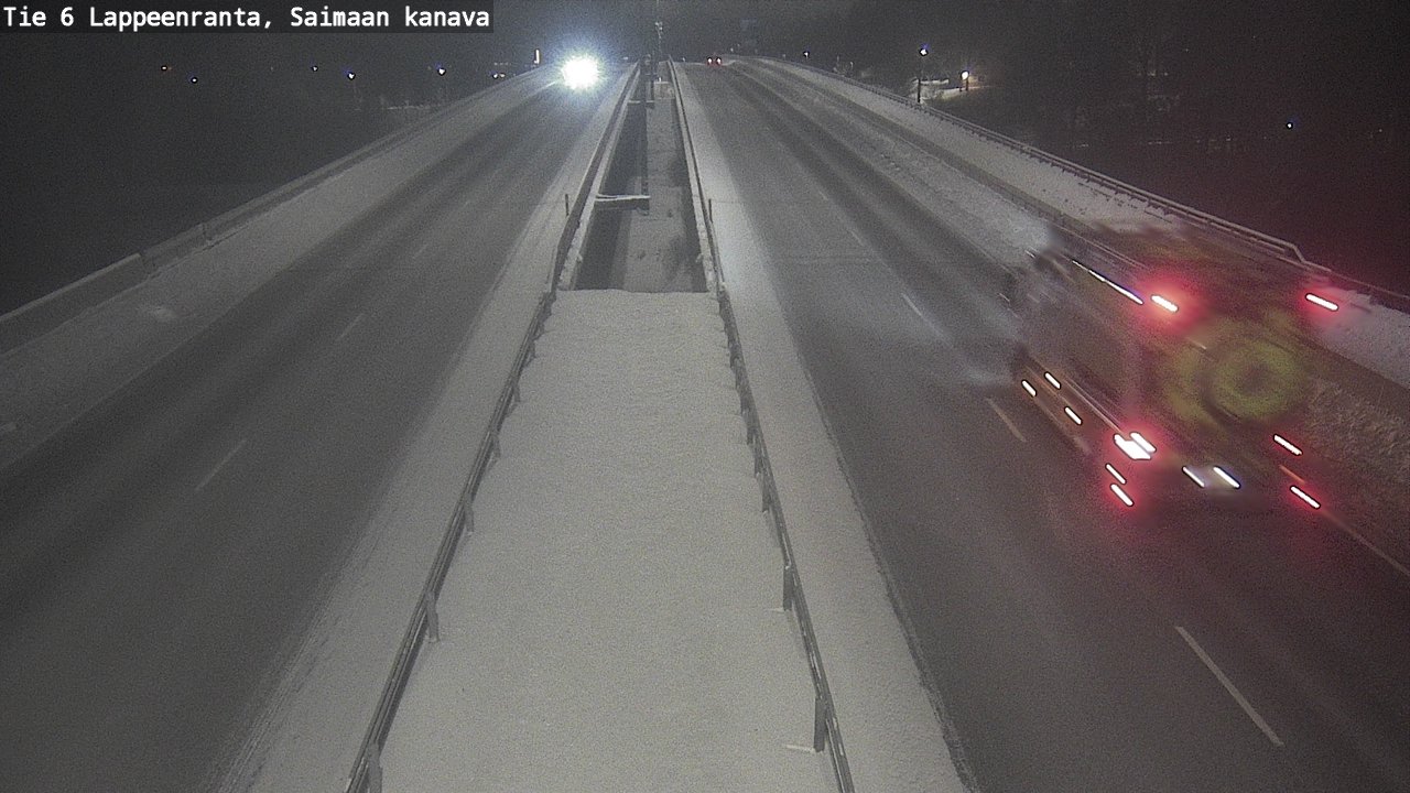 Weather Camera Image Road 6 Lappeenranta, Saimaa channel, Lappeenranta, Etelä-Karjala