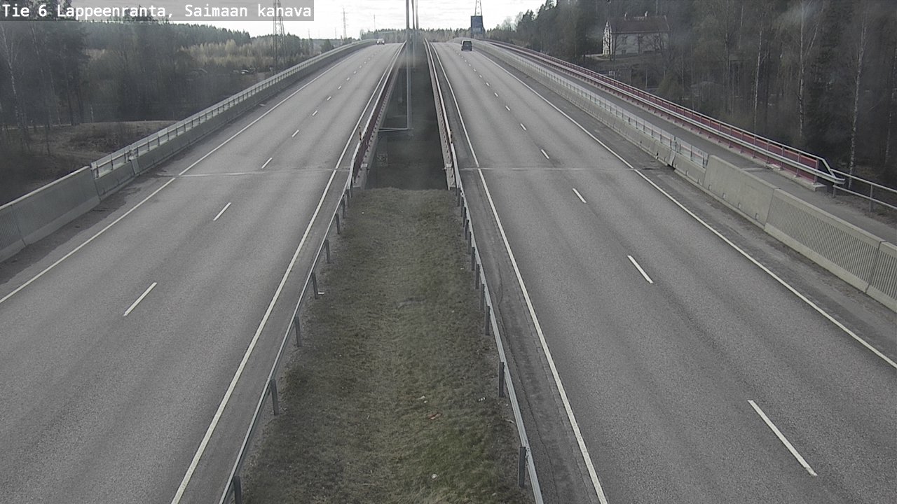 Kelikamerat Kuva Tie 6 Lappeenranta, Saimaan kanava, Lappeenranta, Etelä-Karjala