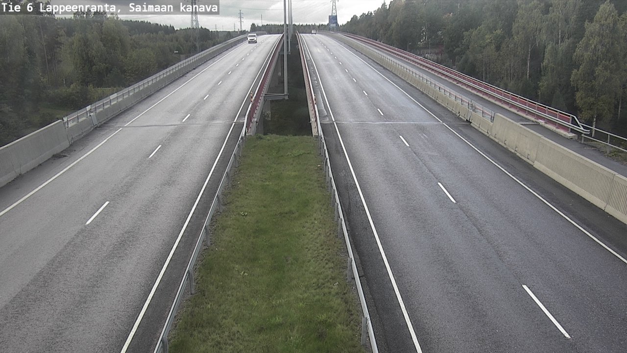 Kelikamerat Kuva Tie 6 Lappeenranta, Saimaan kanava, Lappeenranta, Etelä-Karjala
