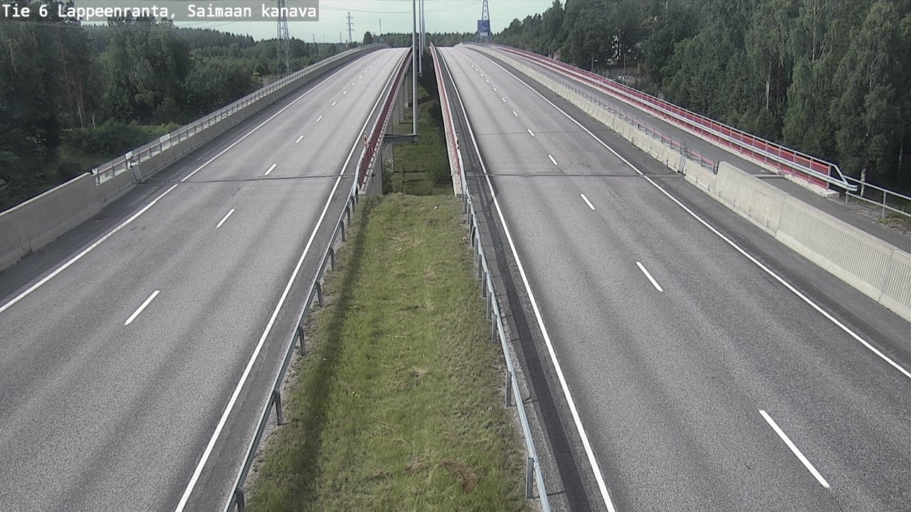 Kelikamerat Kuva Tie 6 Lappeenranta, Saimaan kanava, Lappeenranta, Etelä-Karjala