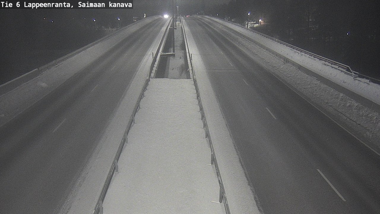 Weather Camera Image Road 6 Lappeenranta, Saimaa channel, Lappeenranta, Etelä-Karjala