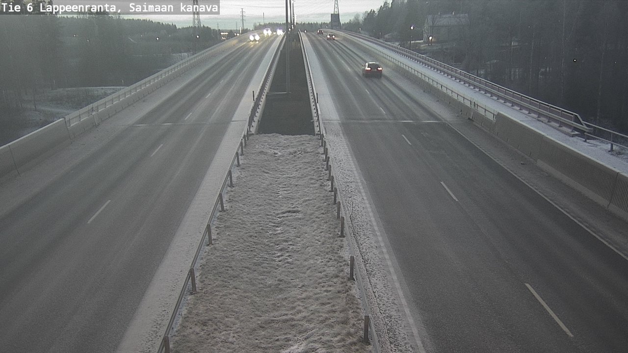 Kelikamerat Kuva Tie 6 Lappeenranta, Saimaan kanava, Lappeenranta, Etelä-Karjala