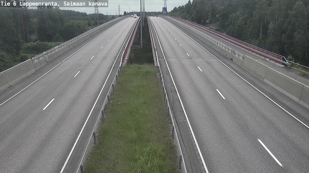 Kelikamerat Kuva Tie 6 Lappeenranta, Saimaan kanava, Lappeenranta, Etelä-Karjala