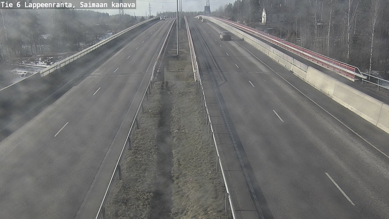 Kelikamerat Kuva Tie 6 Lappeenranta, Saimaan kanava, Lappeenranta, Etelä-Karjala