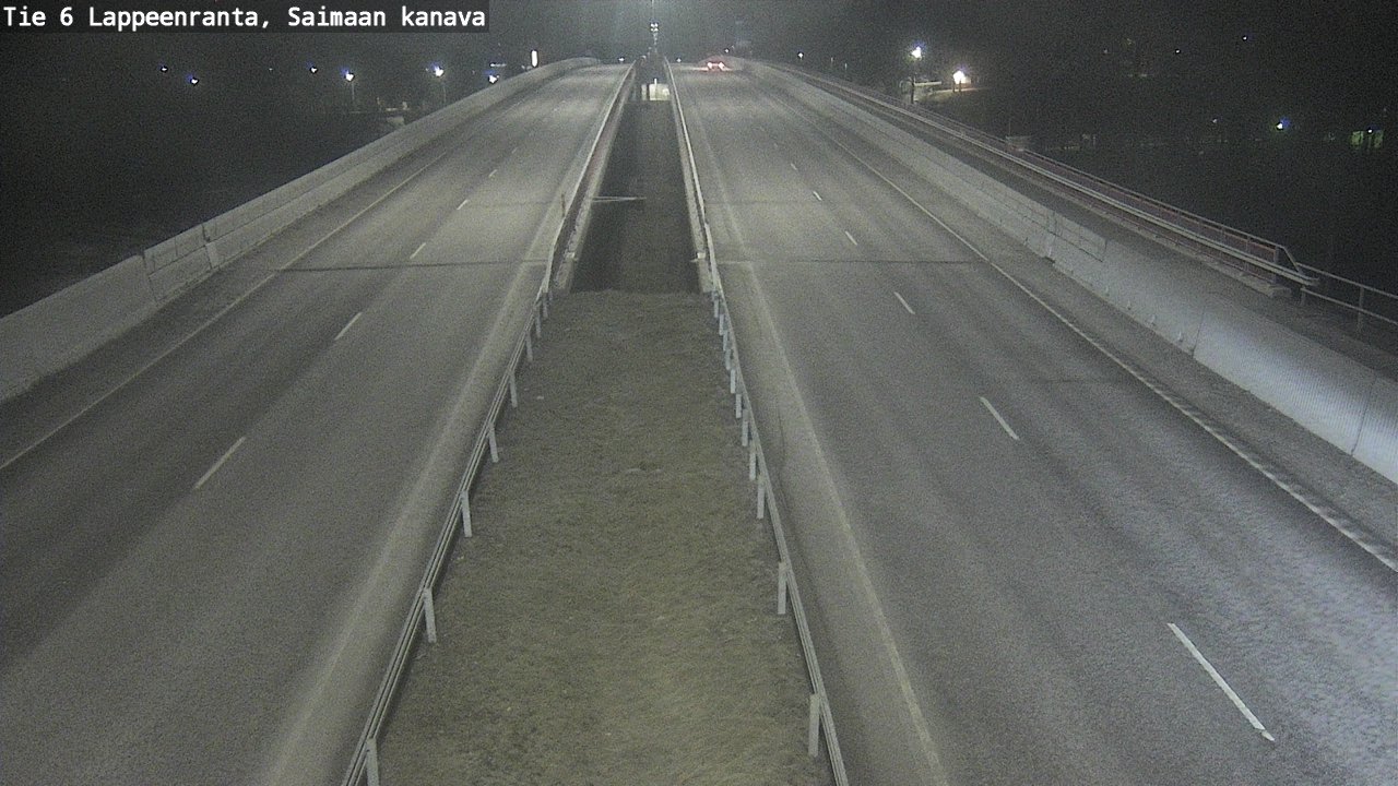 Weather Camera Image Road 6 Lappeenranta, Saimaa channel, Lappeenranta, Etelä-Karjala
