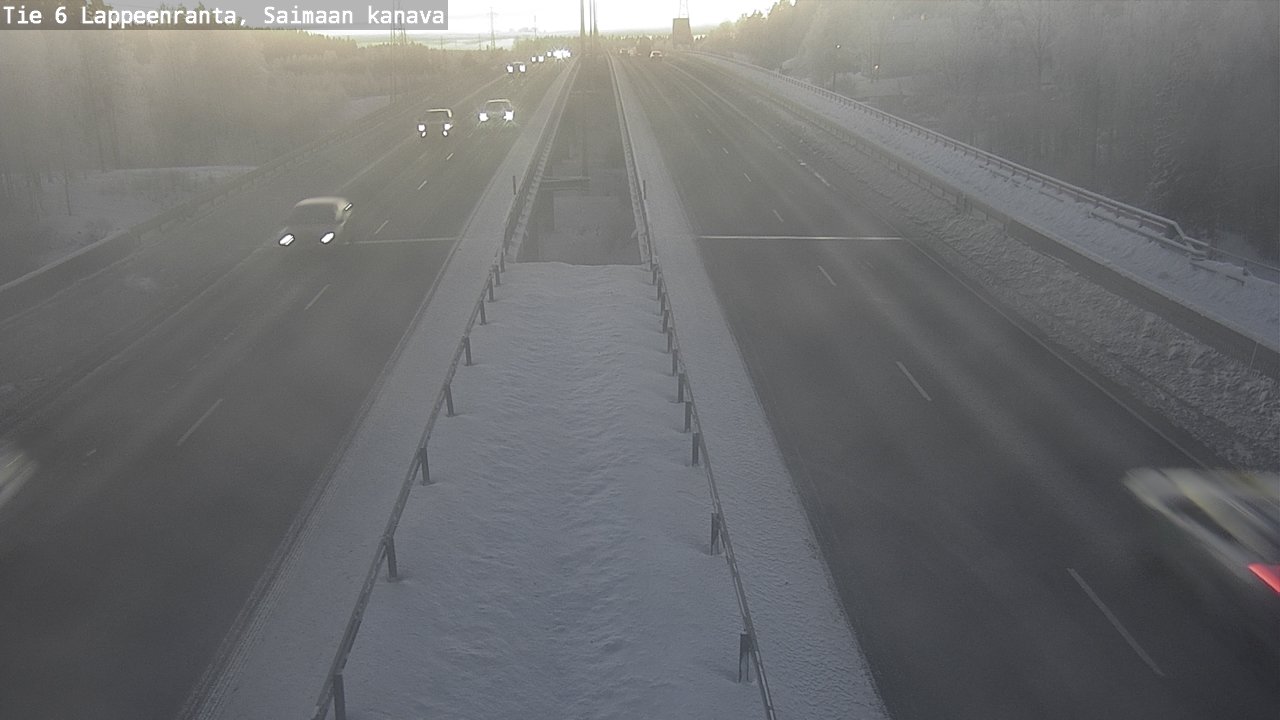 Kelikamerat Kuva Tie 6 Lappeenranta, Saimaan kanava, Lappeenranta, Etelä-Karjala