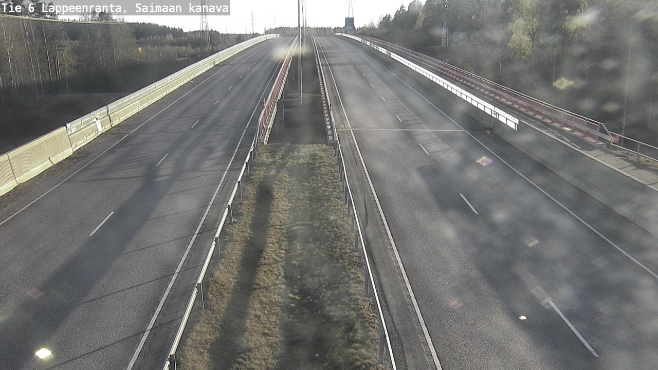 Kelikamerat Kuva Tie 6 Lappeenranta, Saimaan kanava, Lappeenranta, Etelä-Karjala