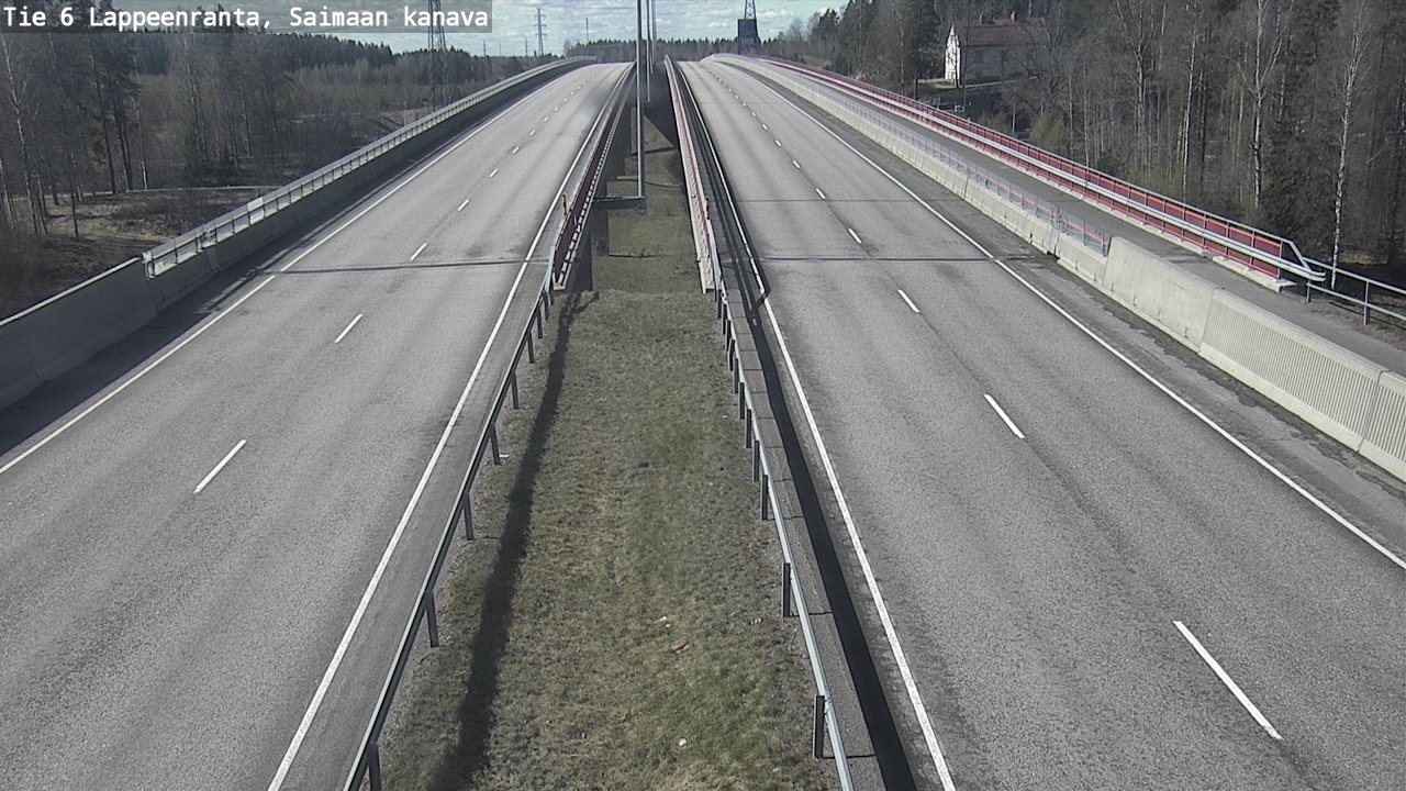 Kelikamerat Kuva Tie 6 Lappeenranta, Saimaan kanava, Lappeenranta, Etelä-Karjala