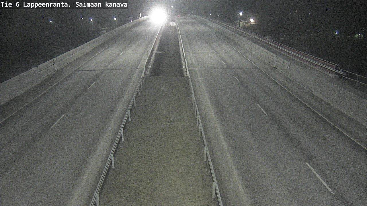 Weather Camera Image Road 6 Lappeenranta, Saimaa channel, Lappeenranta, Etelä-Karjala