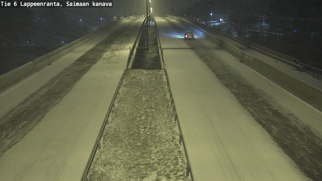 Kelikamerat Kuva Tie 6 Lappeenranta, Saimaan kanava, Lappeenranta, Etelä-Karjala