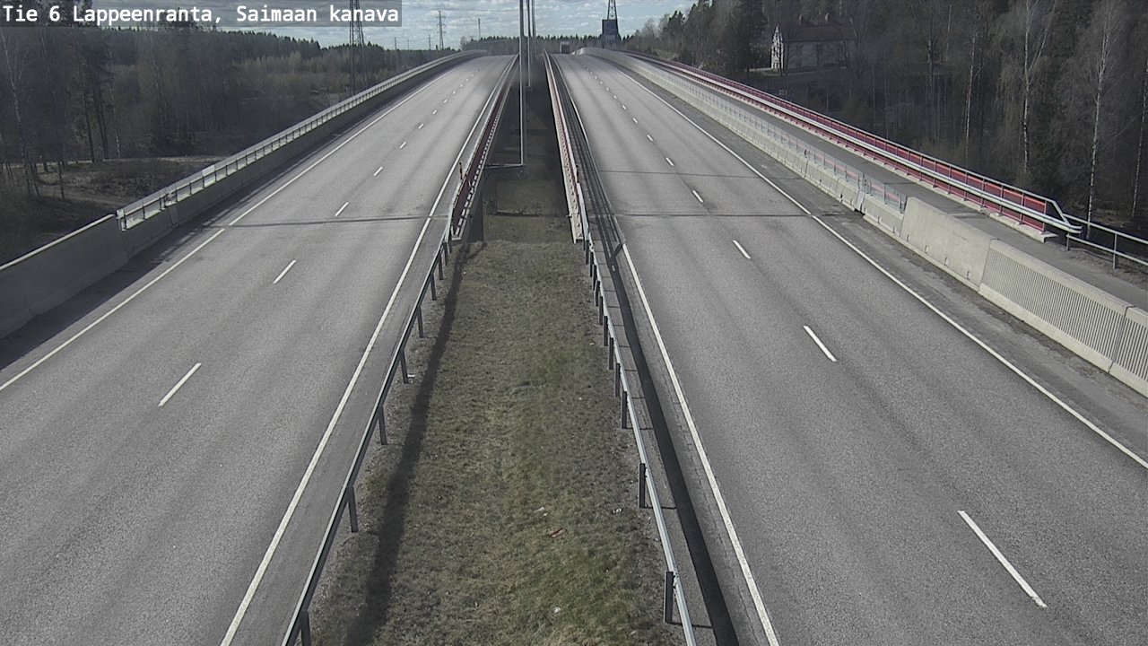 Kelikamerat Kuva Tie 6 Lappeenranta, Saimaan kanava, Lappeenranta, Etelä-Karjala