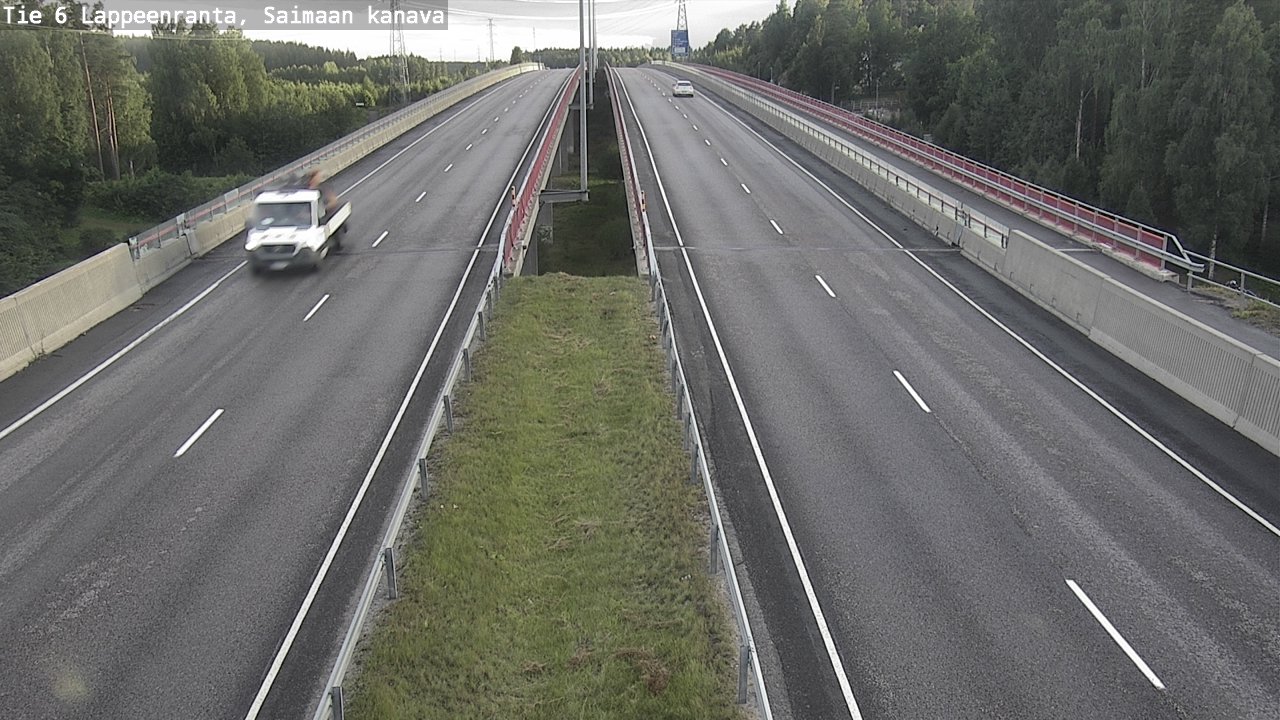 Kelikamerat Kuva Tie 6 Lappeenranta, Saimaan kanava, Lappeenranta, Etelä-Karjala