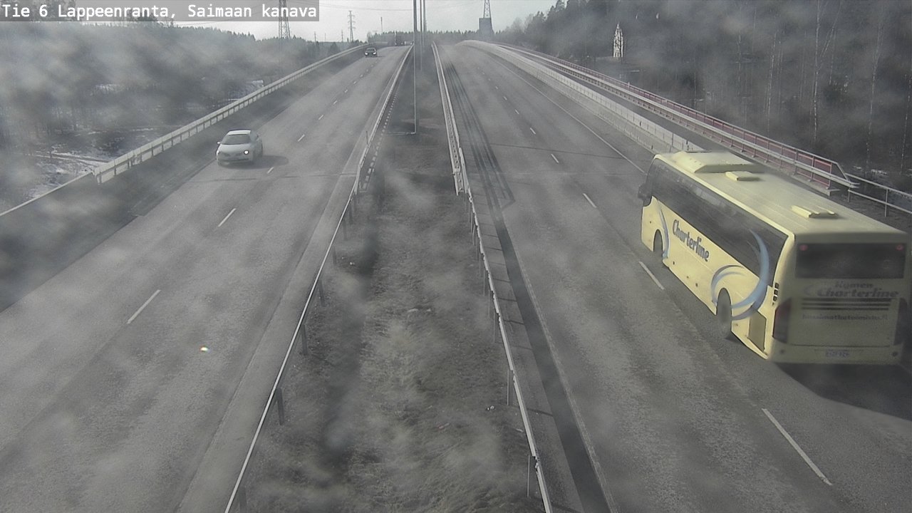 Kelikamerat Kuva Tie 6 Lappeenranta, Saimaan kanava, Lappeenranta, Etelä-Karjala