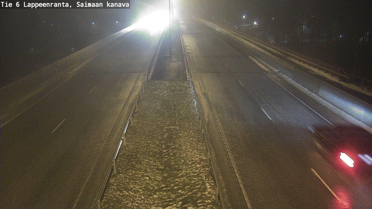 Weather Camera Image Road 6 Lappeenranta, Saimaa channel, Lappeenranta, Etelä-Karjala