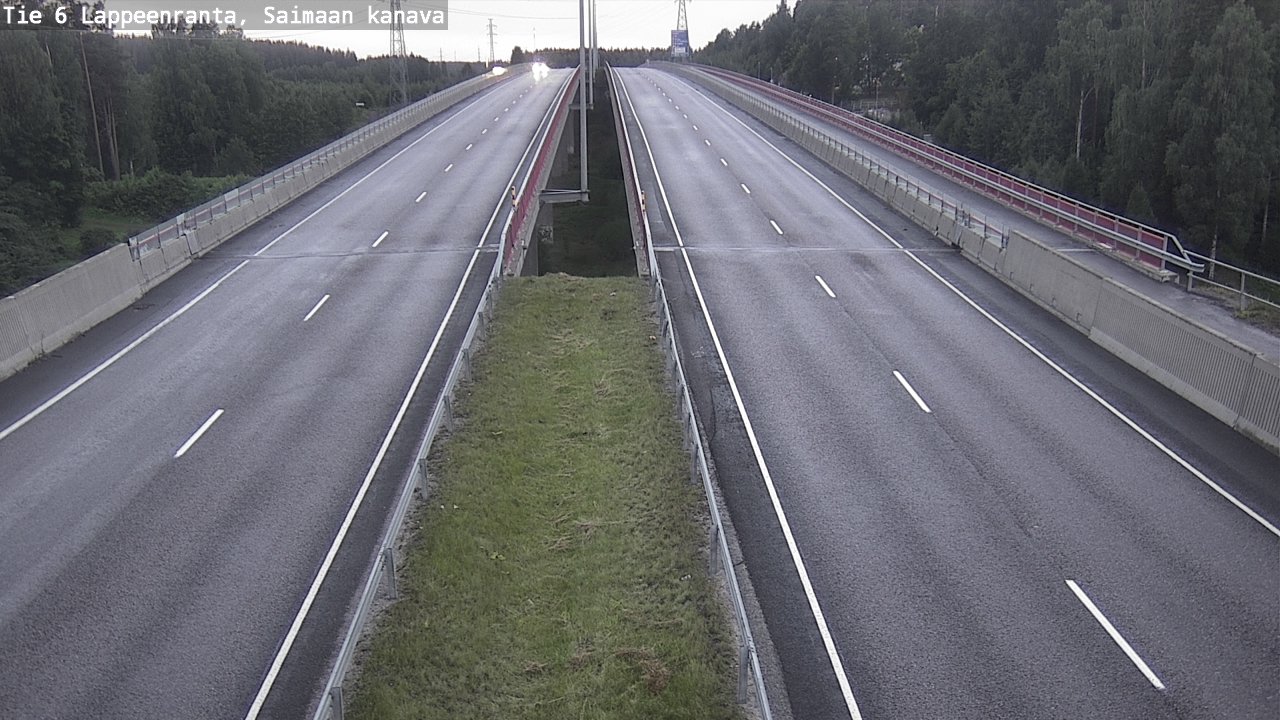 Kelikamerat Kuva Tie 6 Lappeenranta, Saimaan kanava, Lappeenranta, Etelä-Karjala