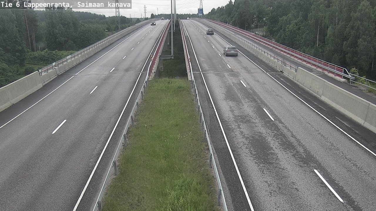 Kelikamerat Kuva Tie 6 Lappeenranta, Saimaan kanava, Lappeenranta, Etelä-Karjala