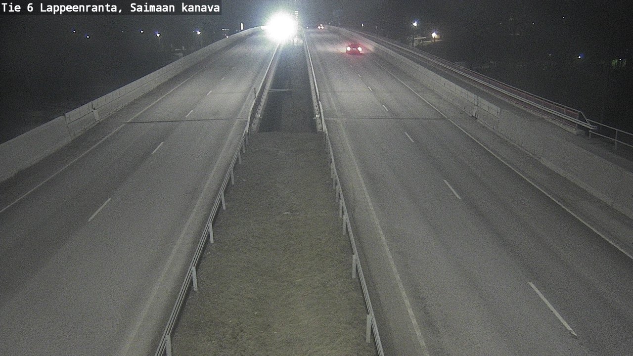 Weather Camera Image Road 6 Lappeenranta, Saimaa channel, Lappeenranta, Etelä-Karjala