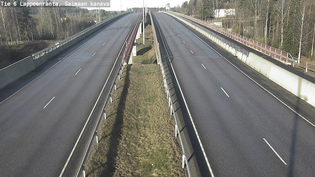 Kelikamerat Kuva Tie 6 Lappeenranta, Saimaan kanava, Lappeenranta, Etelä-Karjala