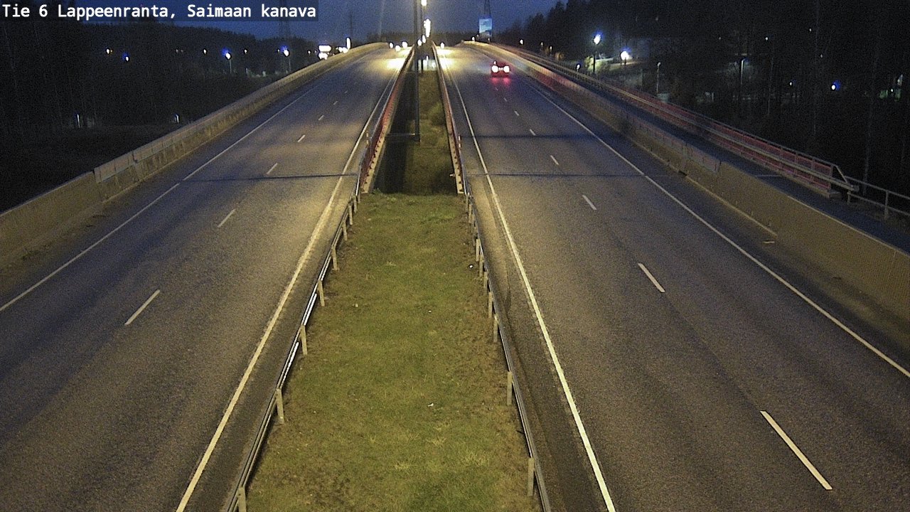 Weather Camera Image Road 6 Lappeenranta, Saimaa channel, Lappeenranta, Etelä-Karjala