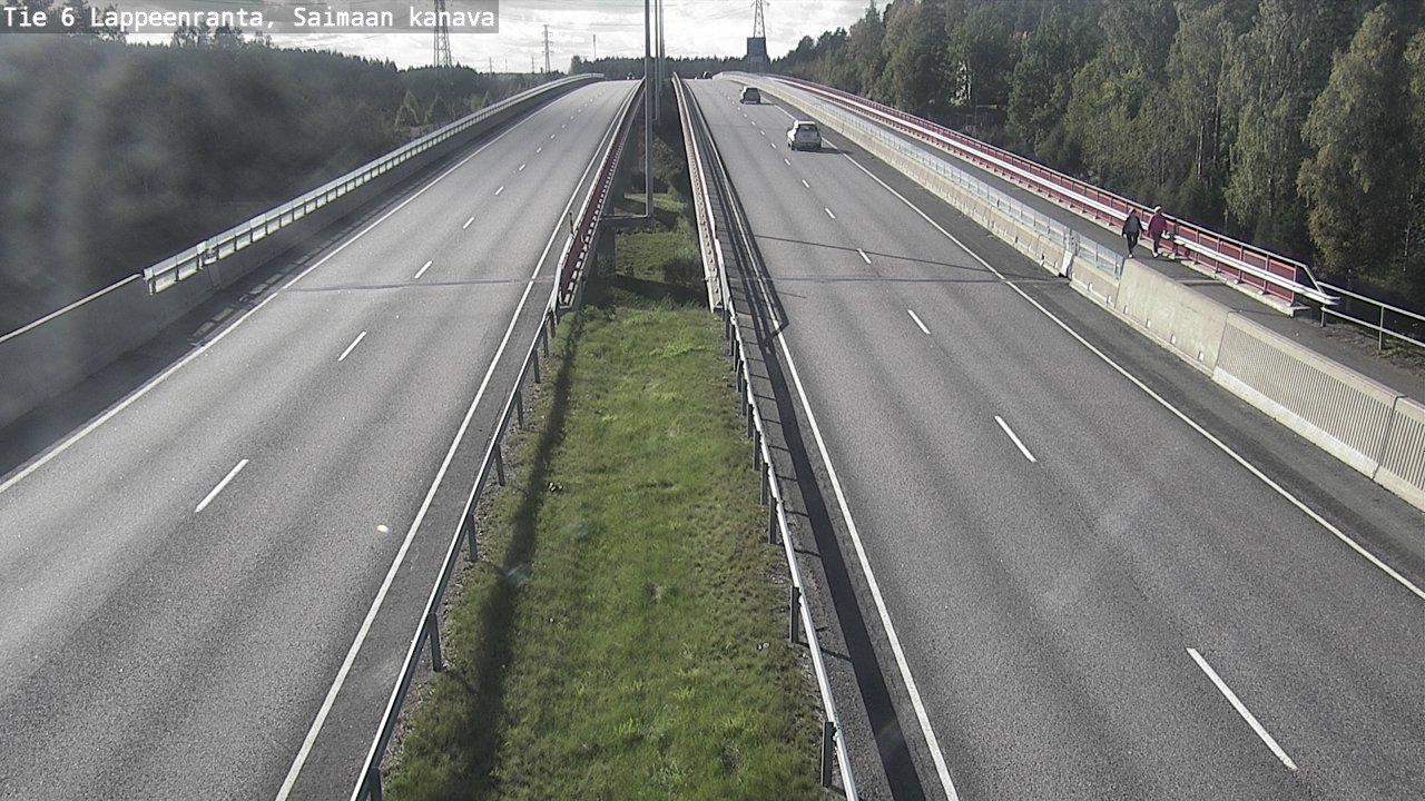 Kelikamerat Kuva Tie 6 Lappeenranta, Saimaan kanava, Lappeenranta, Etelä-Karjala