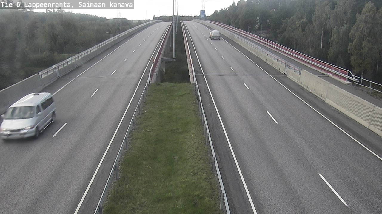 Kelikamerat Kuva Tie 6 Lappeenranta, Saimaan kanava, Lappeenranta, Etelä-Karjala
