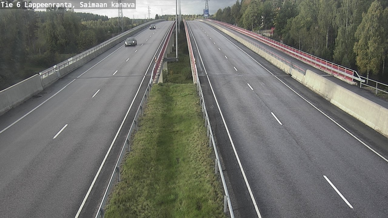 Kelikamerat Kuva Tie 6 Lappeenranta, Saimaan kanava, Lappeenranta, Etelä-Karjala