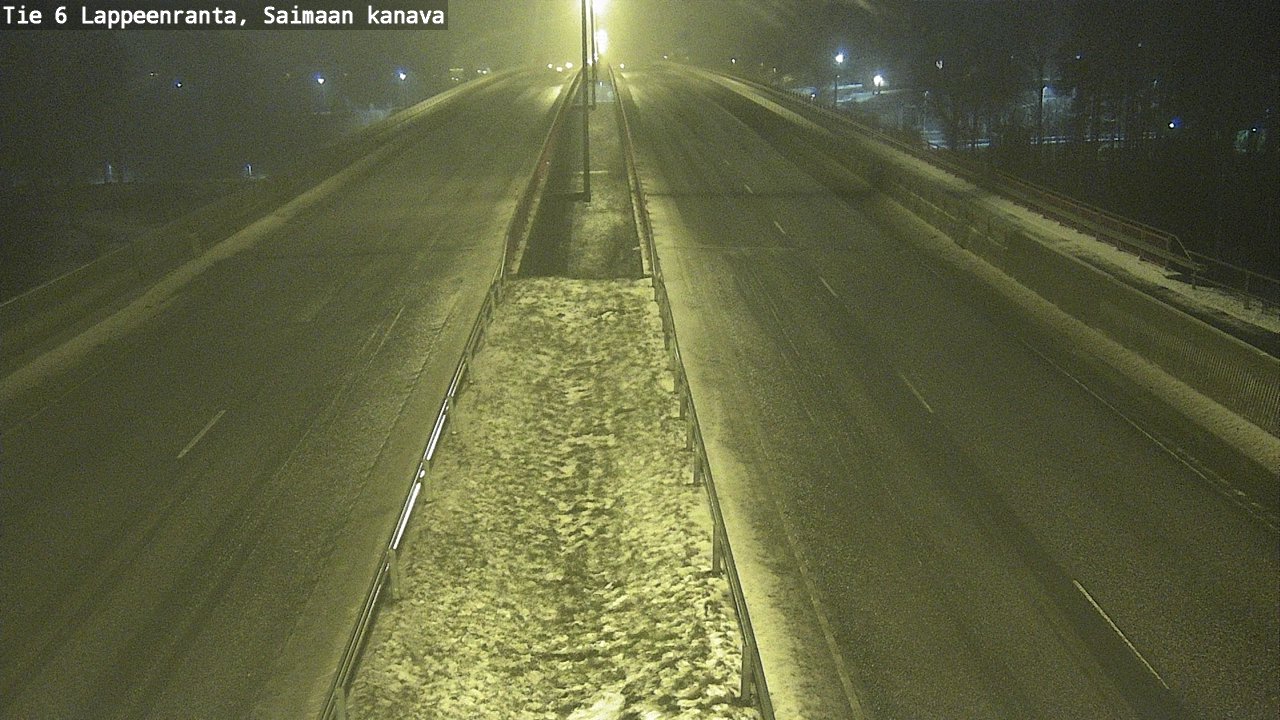 Weather Camera Image Road 6 Lappeenranta, Saimaa channel, Lappeenranta, Etelä-Karjala