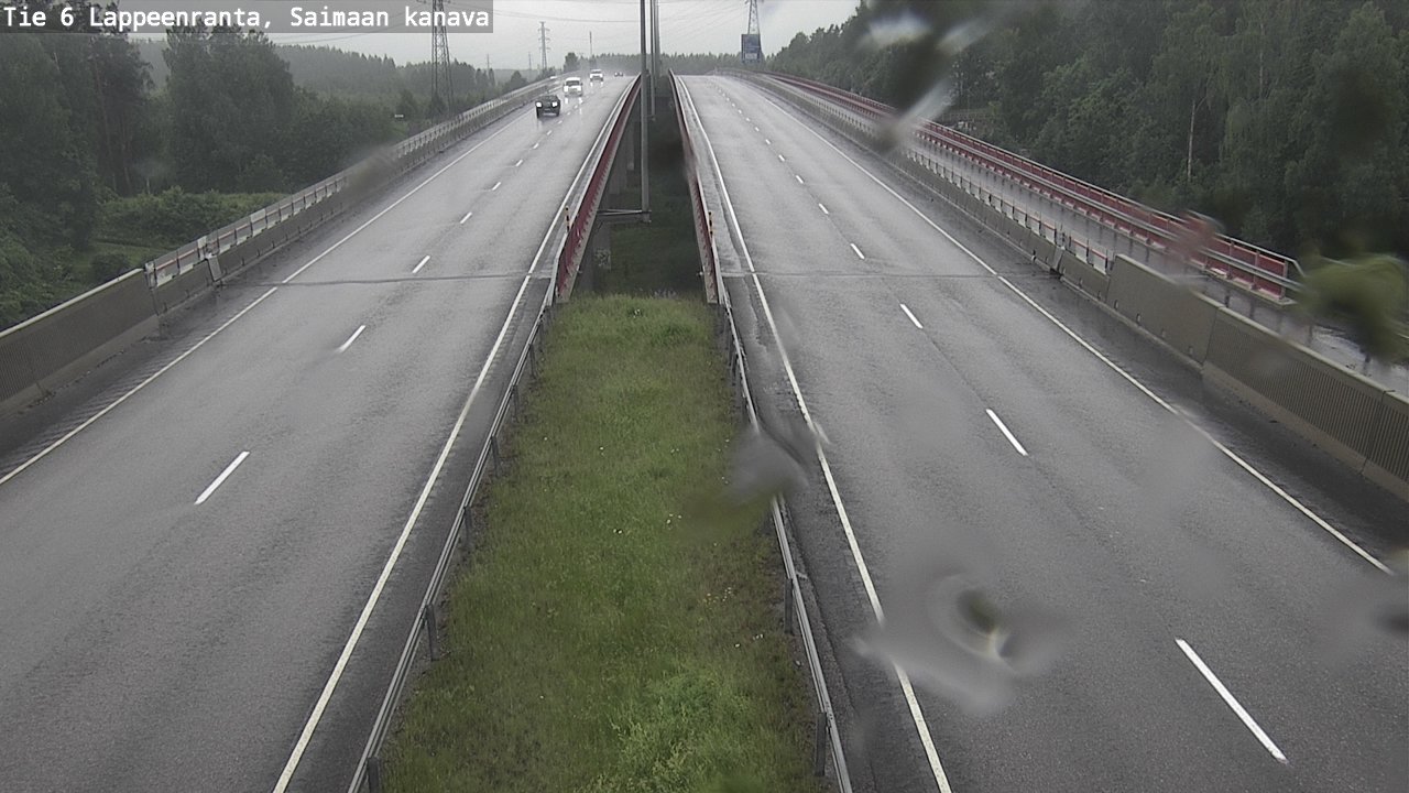 Weather Camera Image Road 6 Lappeenranta, Saimaa channel, Lappeenranta, Etelä-Karjala