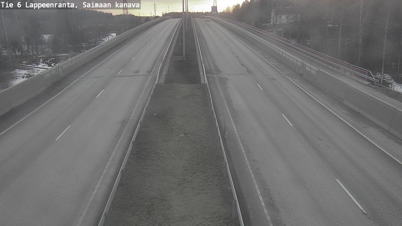 Kelikamerat Kuva Tie 6 Lappeenranta, Saimaan kanava, Lappeenranta, Etelä-Karjala