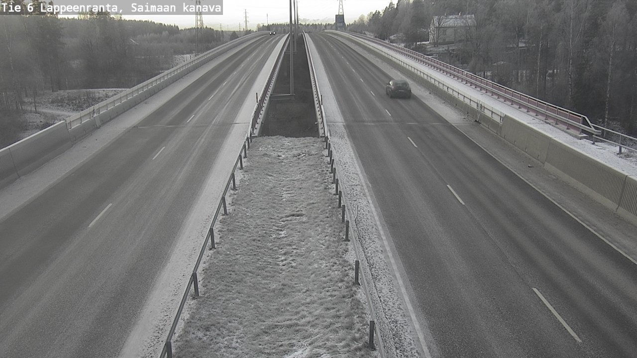 Kelikamerat Kuva Tie 6 Lappeenranta, Saimaan kanava, Lappeenranta, Etelä-Karjala