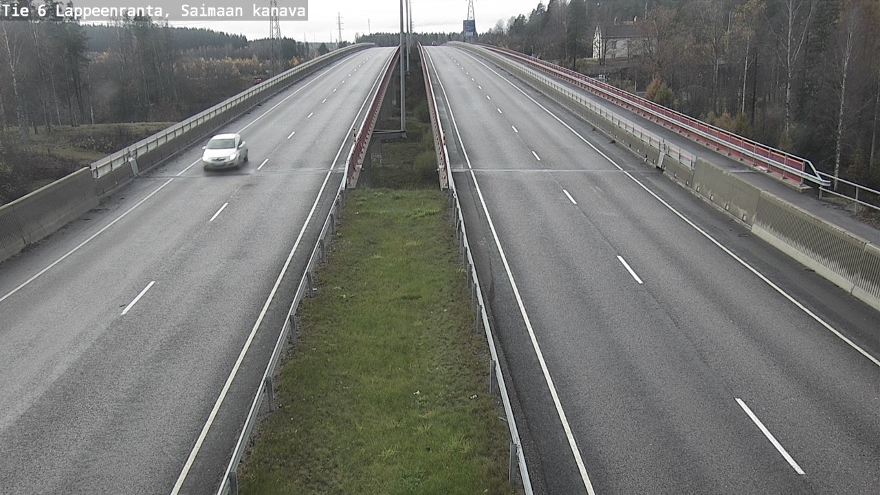 Kelikamerat Kuva Tie 6 Lappeenranta, Saimaan kanava, Lappeenranta, Etelä-Karjala