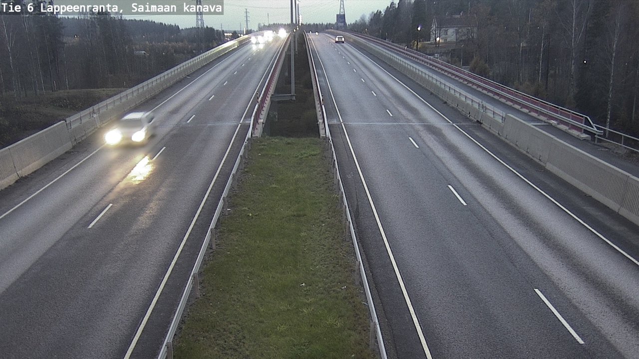 Kelikamerat Kuva Tie 6 Lappeenranta, Saimaan kanava, Lappeenranta, Etelä-Karjala