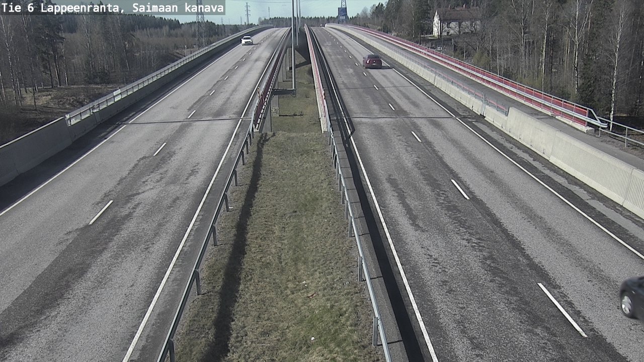 Kelikamerat Kuva Tie 6 Lappeenranta, Saimaan kanava, Lappeenranta, Etelä-Karjala