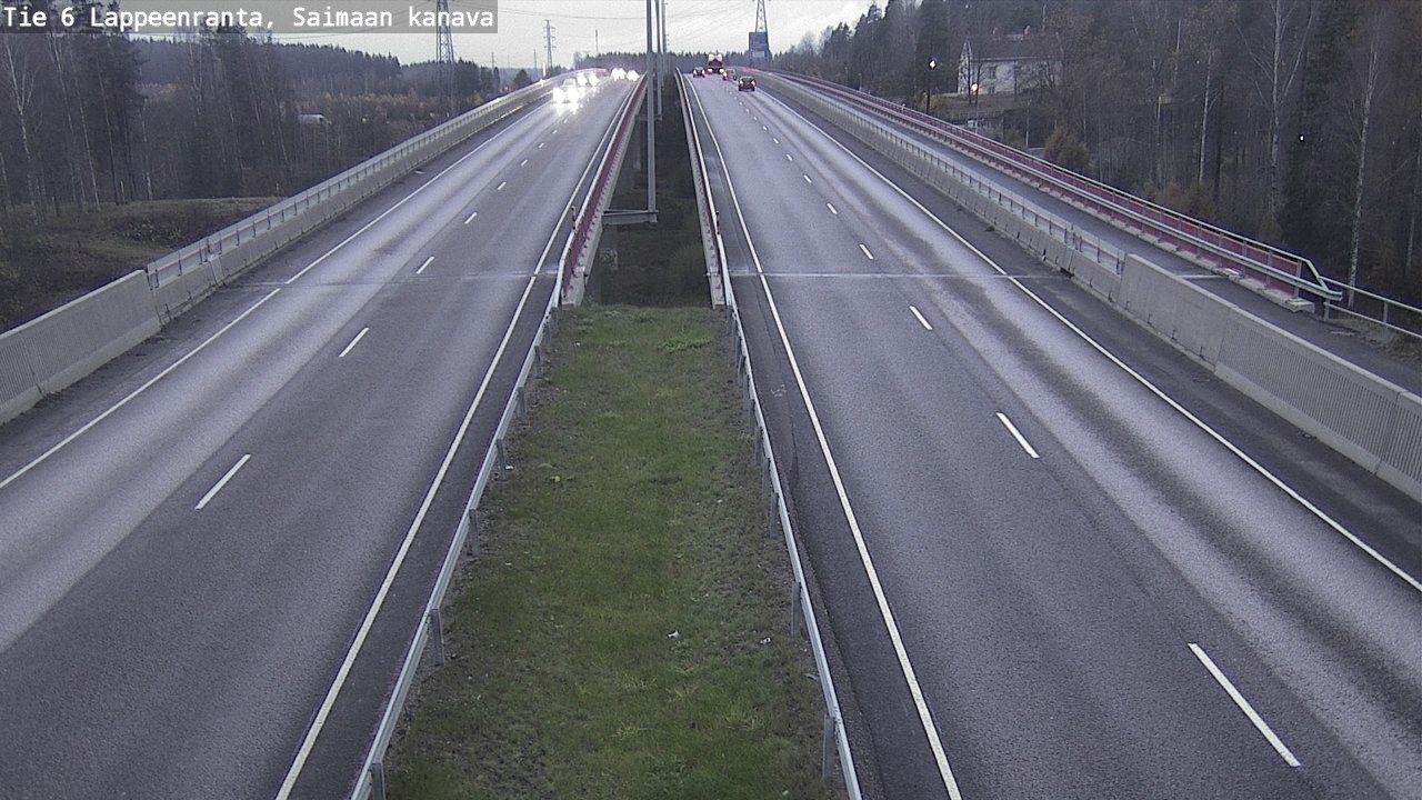 Kelikamerat Kuva Tie 6 Lappeenranta, Saimaan kanava, Lappeenranta, Etelä-Karjala