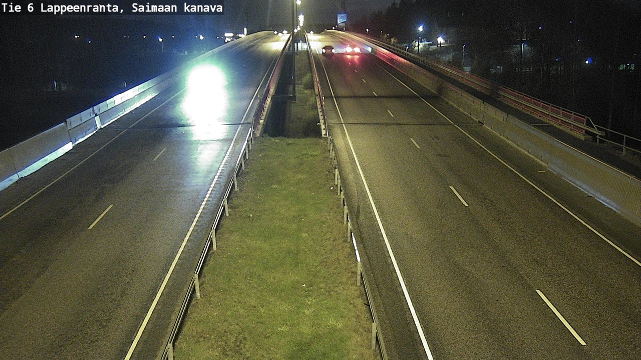 Weather Camera Image Road 6 Lappeenranta, Saimaa channel, Lappeenranta, Etelä-Karjala