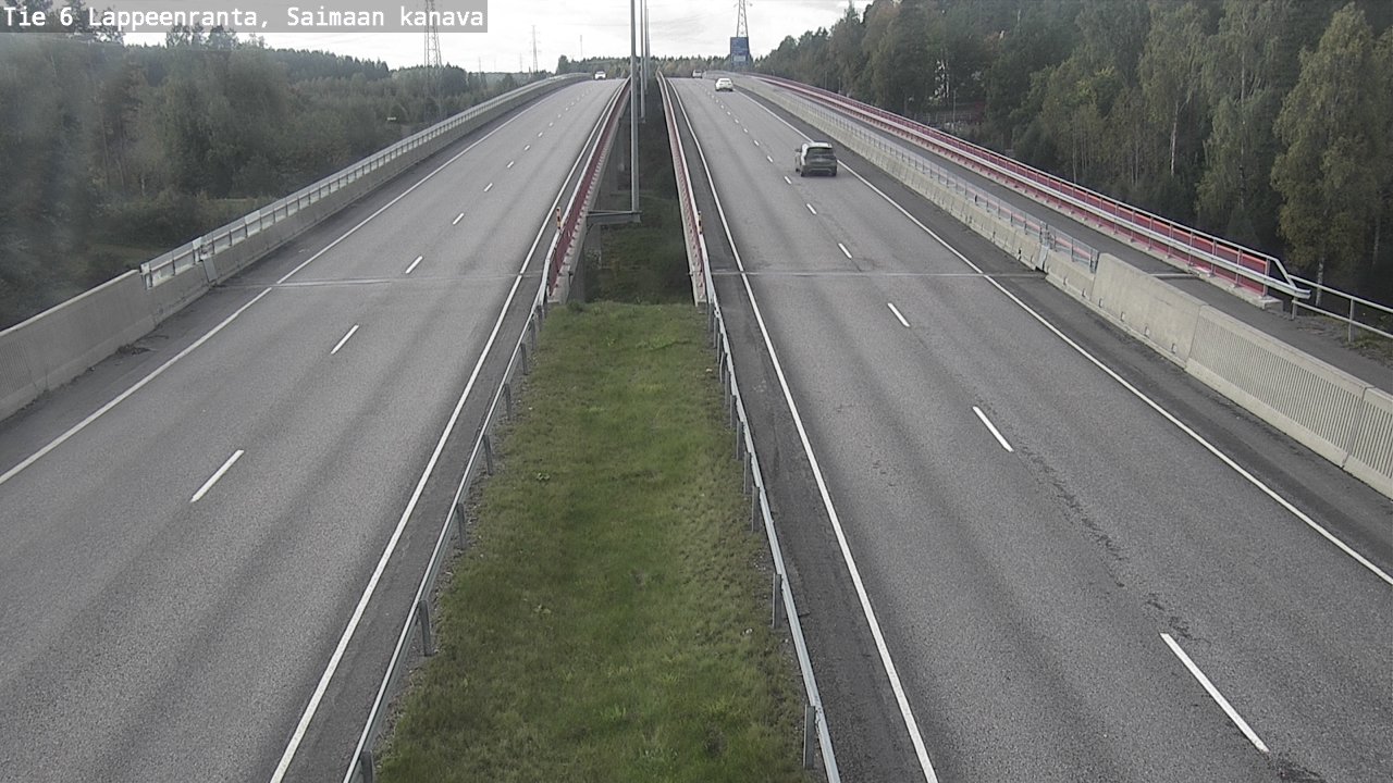 Kelikamerat Kuva Tie 6 Lappeenranta, Saimaan kanava, Lappeenranta, Etelä-Karjala
